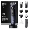 Habemetrimmer Braun BeardTrimmer 7 BT7540 0,5–20 mm Aku Must Sinine