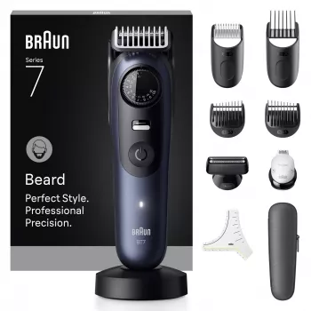 Habemetrimmer Braun BeardTrimmer 7 BT7540 0,5–20 mm Aku Must Sinine