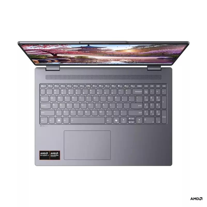 Konverteeritav sülearvuti Lenovo IdeaPad 5 2-in-1 16AKP10 — 16 tolli WUXGA IPS puutetundlik, AMD Ryzen AI 7, 16GB, 512GB SSD, AMD Radeon 860M