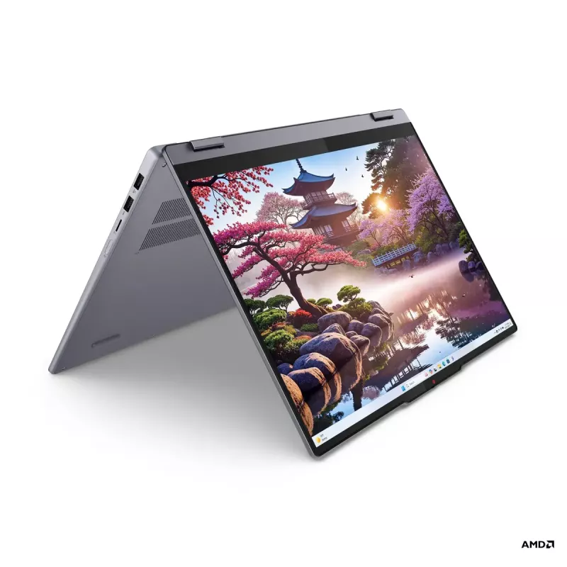 Konverteeritav sülearvuti Lenovo IdeaPad 5 2-in-1 16AKP10 — 16 tolli WUXGA IPS puutetundlik, AMD Ryzen AI 7, 16GB, 512GB SSD, AMD Radeon 860M
