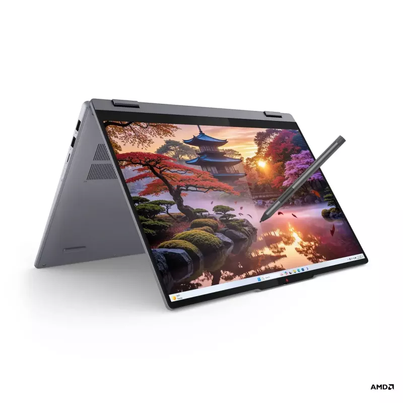 Konverteeritav sülearvuti Lenovo IdeaPad 5 2-in-1 16AKP10 — 16 tolli WUXGA IPS puutetundlik, AMD Ryzen AI 7, 16GB, 512GB SSD, AMD Radeon 860M
