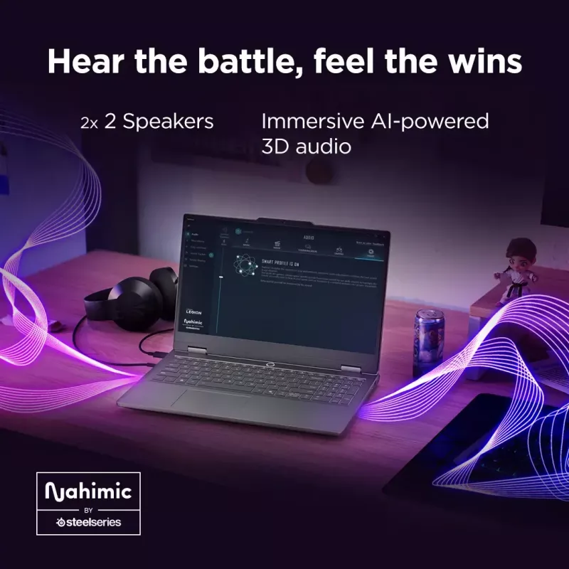 Sülearvuti Lenovo LOQ 15IRX10 — 15,6-tolline FHD IPS peegeldusvastane, Intel Core i5-13450HX, 16GB DDR5, 1TB SSD, NVIDIA GeForce RTX 5060 8GB, Windows 11 Home