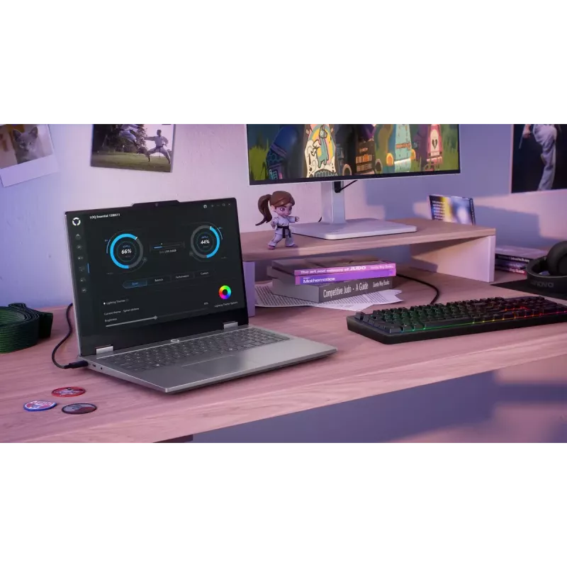 Sülearvuti Lenovo LOQ 15IRX10 — 15,6-tolline FHD IPS peegeldusvastane, Intel Core i5-13450HX, 16GB DDR5, 1TB SSD, NVIDIA GeForce RTX 5060 8GB, Windows 11 Home