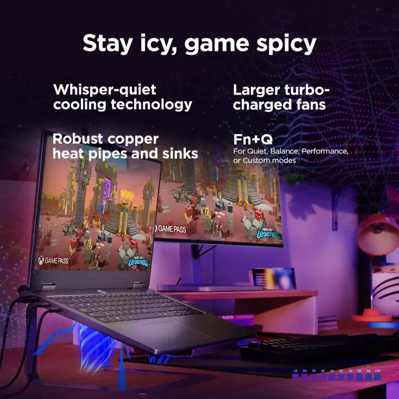 Sülearvuti Lenovo LOQ 15IRX10 — 15,6-tolline FHD IPS peegeldusvastane, Intel Core i5-13450HX, 16GB DDR5, 1TB SSD, NVIDIA GeForce RTX 5060 8GB, Windows 11 Home
