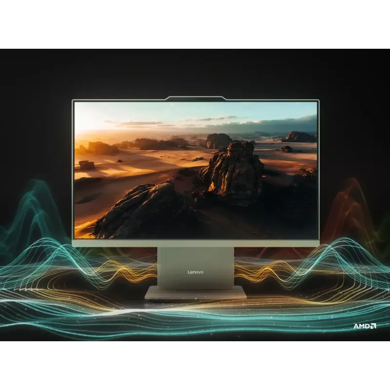 Lenovo IdeaCentre AIO 3 24ARM9, 23,8-tolline FHD, AMD Ryzen 5 7535HS, 16 GB, 1 TB SSD, AMD Radeon 660M, Windows 11 Home