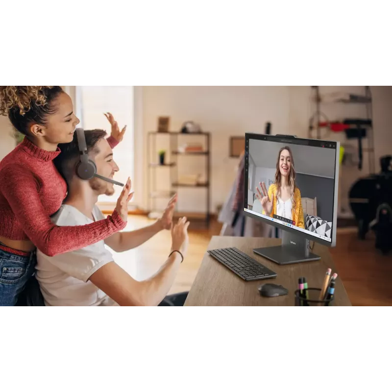 Lenovo IdeaCentre AIO 3 24ARM9, 23,8-tolline FHD, AMD Ryzen 5 7535HS, 16 GB, 1 TB SSD, AMD Radeon 660M, Windows 11 Home