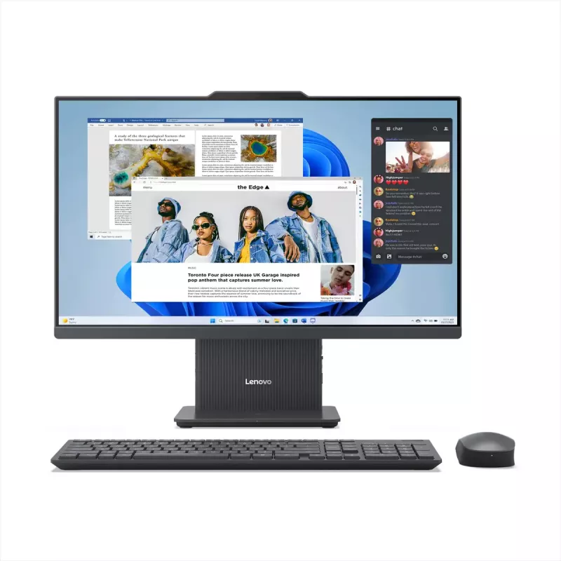 Lenovo IdeaCentre AIO 3 24ARM9, 23,8-tolline FHD, AMD Ryzen 5 7535HS, 16 GB, 1 TB SSD, AMD Radeon 660M, Windows 11 Home