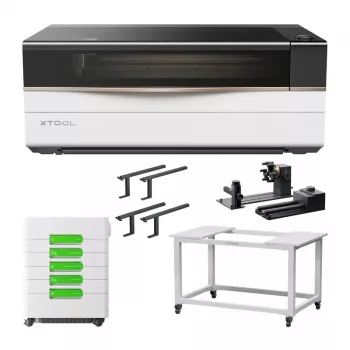 Lasergraveerimismasin xTool P3 80W kõik-ühes komplekt, mudel P3-AIO