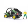Mängusõiduk BRUDER John Deere Gator XUV 855D koos juhiga