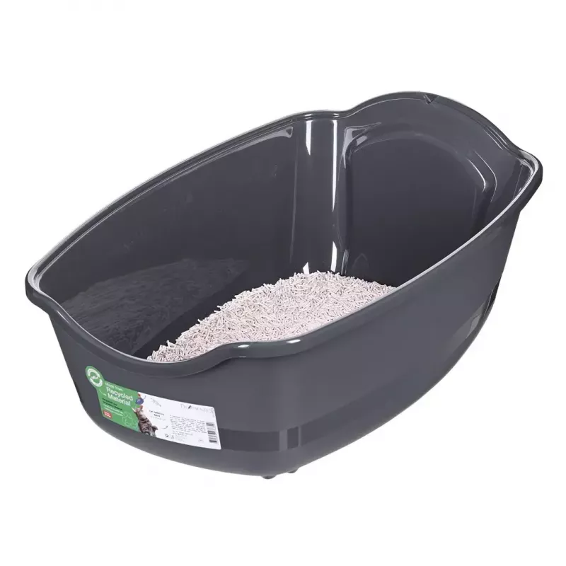 Kassiliivakast DIAMENTIQ BAYA helehall/tumehall 55,5×40×38,7 cm, plastik, pööratav uks