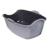 Kassiliivakast DIAMENTIQ BAYA helehall/tumehall 55,5×40×38,7 cm, plastik, pööratav uks