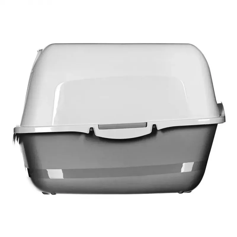 Kassiliivakast DIAMENTIQ BAYA helehall/tumehall 55,5×40×38,7 cm, plastik, pööratav uks