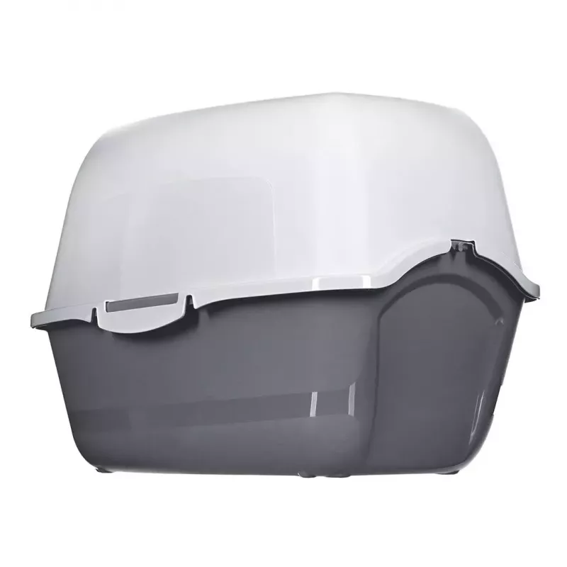 Kassiliivakast DIAMENTIQ BAYA helehall/tumehall 55,5×40×38,7 cm, plastik, pööratav uks