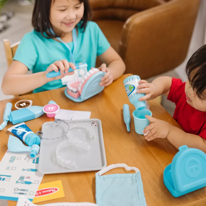 Hambaarsti mängukomplekt Spinmaster Melissa & Doug Super Smile Dentist, sobib alates 3. eluaastast, mitmevärviline