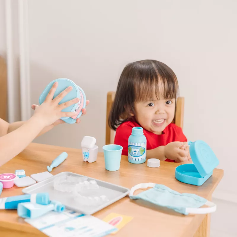 Hambaarsti mängukomplekt Spinmaster Melissa & Doug Super Smile Dentist, sobib alates 3. eluaastast, mitmevärviline