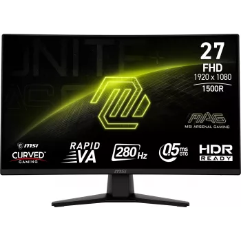 MSI MAG 274CXF arvutimonitor 68,6 cm (27 tolli) 1920 x 1080 pikslit Full HD must