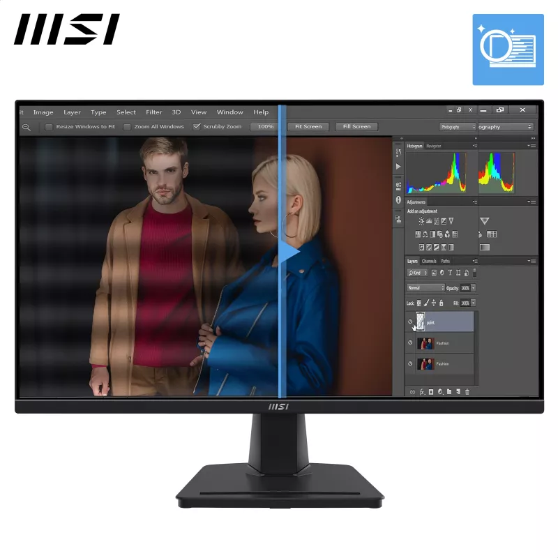 LCD monitor MSI Pro MP245G 23.8 tolli Full HD (1920×1080), IPS, 4 ms, 300 cd/m², VESA, sisseehitatud kõlarid