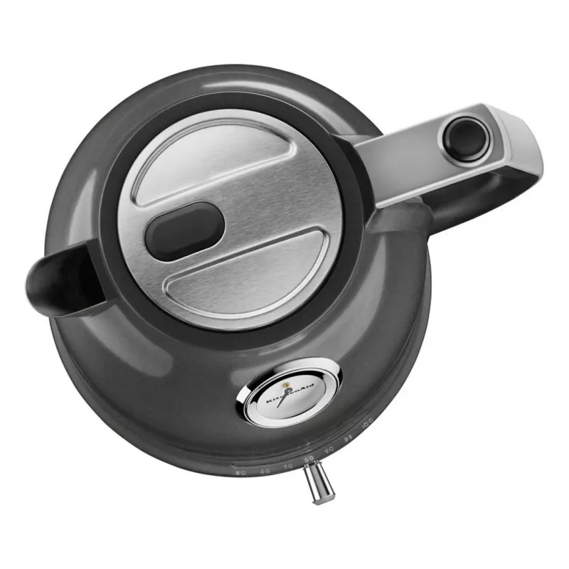 Elektriline veekeetja KITCHENAID 5KEK1522EMS — 1,5 L, 2400 W, roostevaba teras, 7 temperatuuriseadet