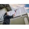 Akende puhastamise tööriist Einhell BRILLIANTO 1200 mm Must Punane