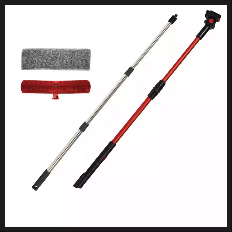 Akende puhastamise tööriist Einhell BRILLIANTO 1200 mm Must Punane