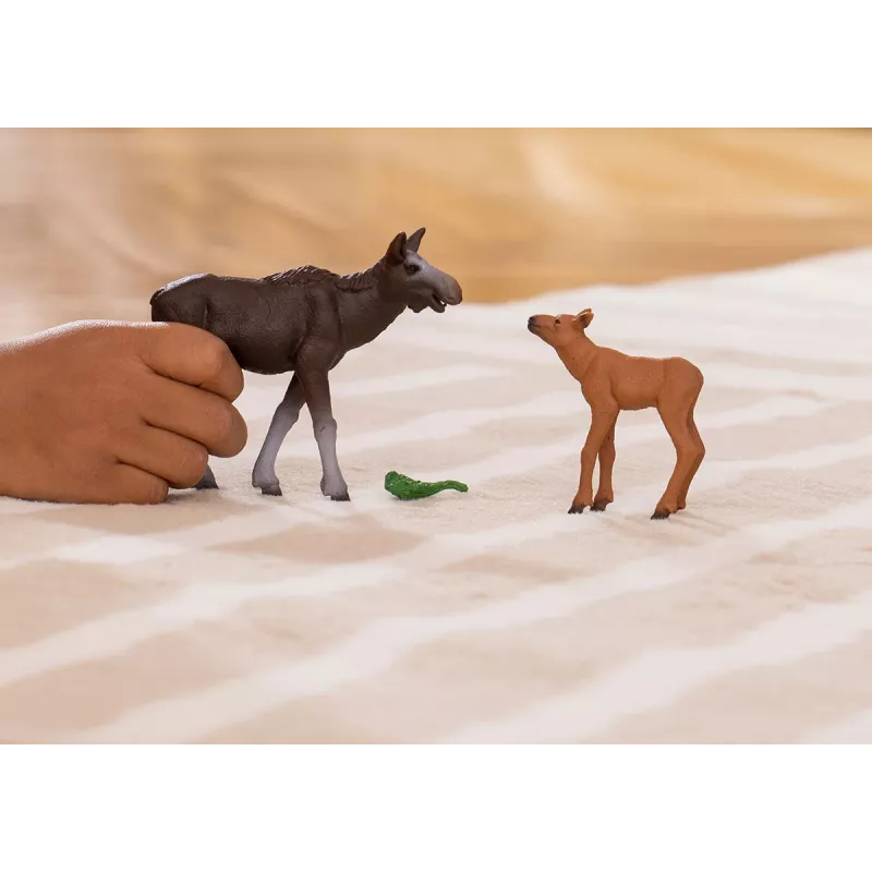 Figuurikomplekt Schleich WILD LIFE Põdrapere — realistlikud loomafiguurid, 3+ aastat, mitmevärviline