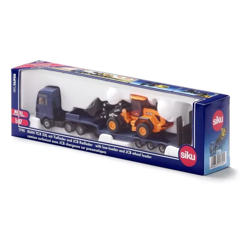 Mänguauto Siku 1790 metallist ja plastist, soovitatav vanus 3+, must/sinine/kollane