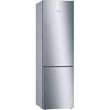 Bosch Serie 6 KGE39AICA külmik-sügavkülmik eraldiseisev 343 L roostevaba teras