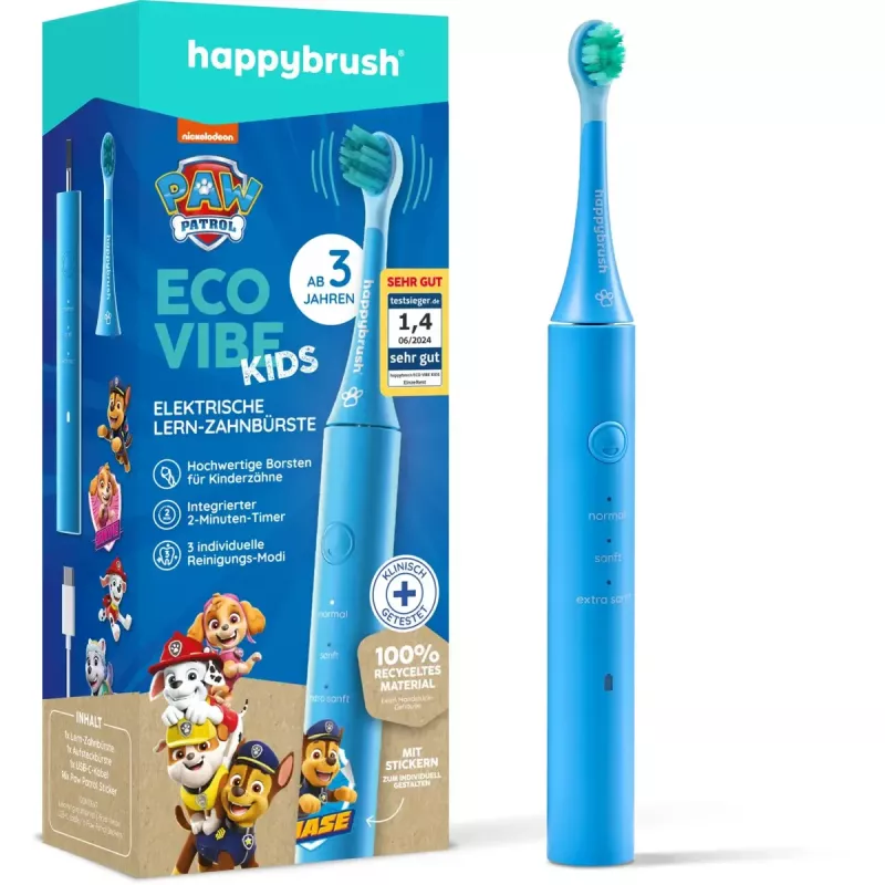 Elektriline hambahari Happybrush ECO VIBE KIDS Paw Patrol