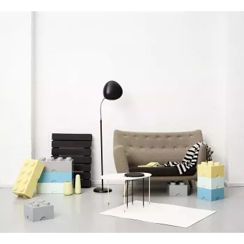 Hoiustamistellis karp ruum copenhagen LEGO Storage Brick 4 hall RC40031740, virnastatav mänguasjade ja hoiustamiskonteiner