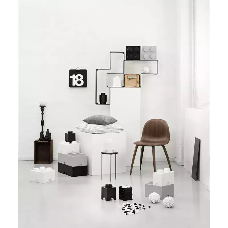 Hoiustamistellis karp ruum copenhagen LEGO Storage Brick 4 hall RC40031740, virnastatav mänguasjade ja hoiustamiskonteiner