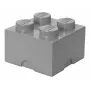 Hoiustamistellis karp ruum copenhagen LEGO Storage Brick 4 hall RC40031740, virnastatav mänguasjade ja hoiustamiskonteiner