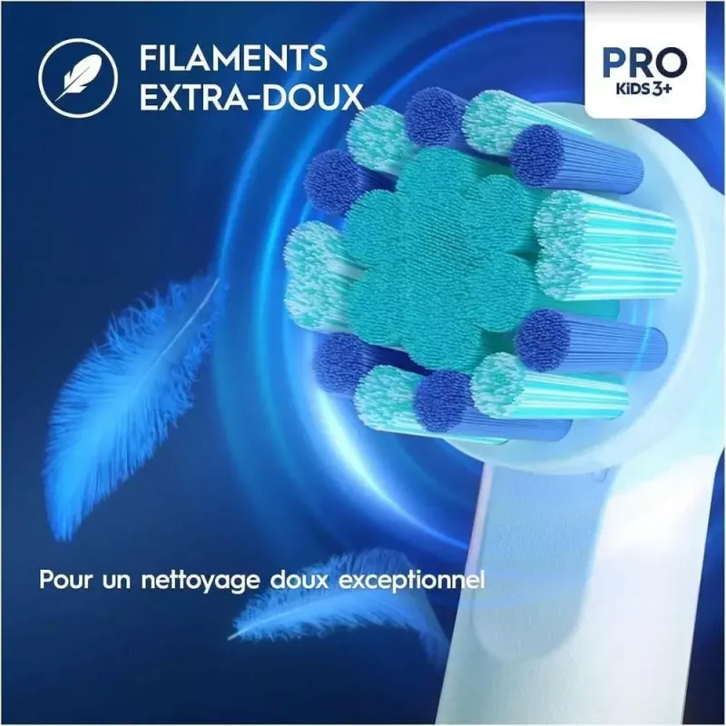 Oral-B Kids Pro Kids3+ 4 tk mitmevärviline, valge