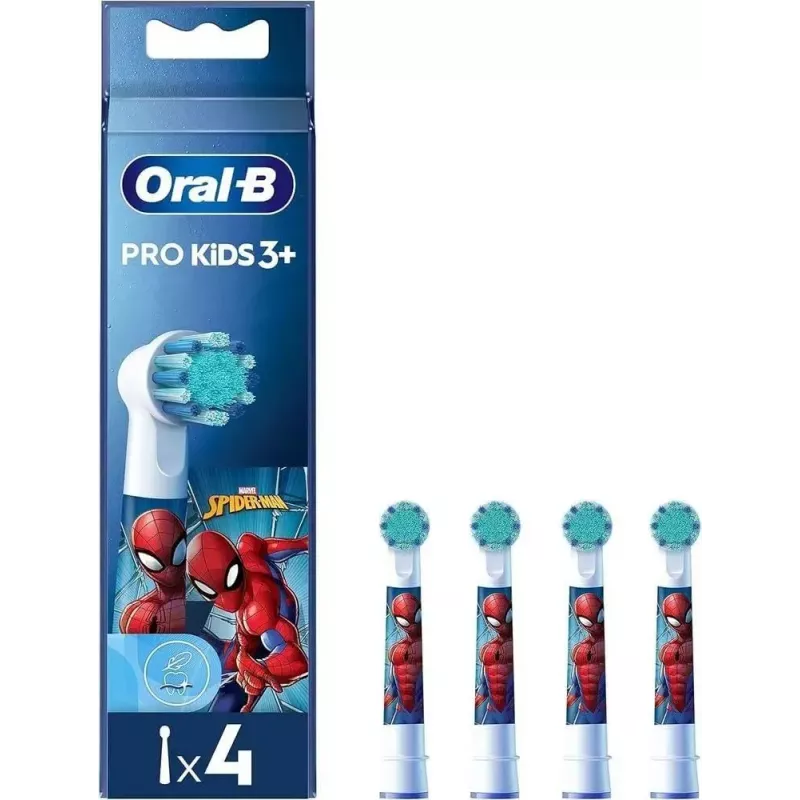 Oral-B Kids Pro Kids3+ 4 tk mitmevärviline, valge