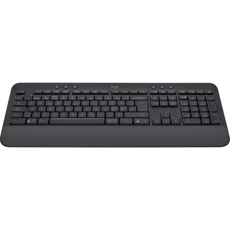 Logitech SIGNATURE K650 täissuuruses juhtmevaba klaviatuur randmetoega
