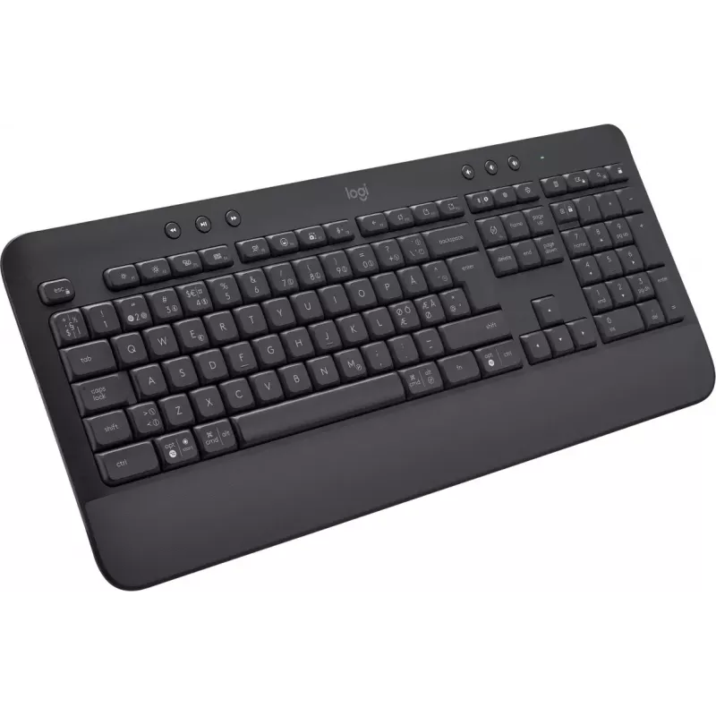 Logitech SIGNATURE K650 täissuuruses juhtmevaba klaviatuur randmetoega