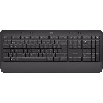 Logitech SIGNATURE K650 täissuuruses juhtmevaba klaviatuur randmetoega