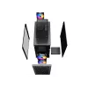 PC-korpus DeepCool MATREXX 40 3FS Micro Tower — Micro ATX/Mini-ITX, karastatud klaas, toetab 3x140/2x120 ventilaatorit, GPU kuni 320 mm, 2x3,5-tolline + 2x2,5-tolline, must