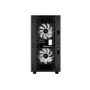 PC-korpus DeepCool MATREXX 40 3FS Micro Tower — Micro ATX/Mini-ITX, karastatud klaas, toetab 3x140/2x120 ventilaatorit, GPU kuni 320 mm, 2x3,5-tolline + 2x2,5-tolline, must