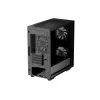 PC-korpus DeepCool MATREXX 40 3FS Micro Tower — Micro ATX/Mini-ITX, karastatud klaas, toetab 3x140/2x120 ventilaatorit, GPU kuni 320 mm, 2x3,5-tolline + 2x2,5-tolline, must