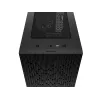 PC-korpus DeepCool MATREXX 40 3FS Micro Tower — Micro ATX/Mini-ITX, karastatud klaas, toetab 3x140/2x120 ventilaatorit, GPU kuni 320 mm, 2x3,5-tolline + 2x2,5-tolline, must