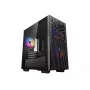 PC-korpus DeepCool MATREXX 40 3FS Micro Tower — Micro ATX/Mini-ITX, karastatud klaas, toetab 3x140/2x120 ventilaatorit, GPU kuni 320 mm, 2x3,5-tolline + 2x2,5-tolline, must
