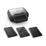 Tefal SW383D10 võileivagrill 700 W Must, Roostevaba teras