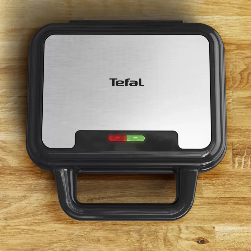 Tefal SW383D10 võileivagrill 700 W Must, Roostevaba teras