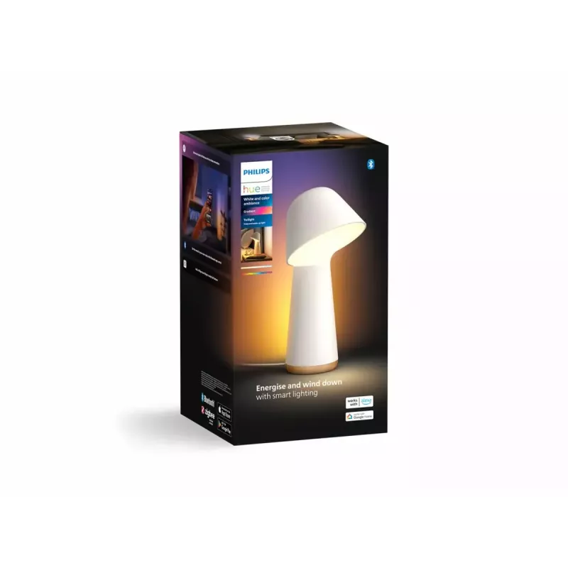 Öölaualamp Philips Hue 13,4 W LED valge