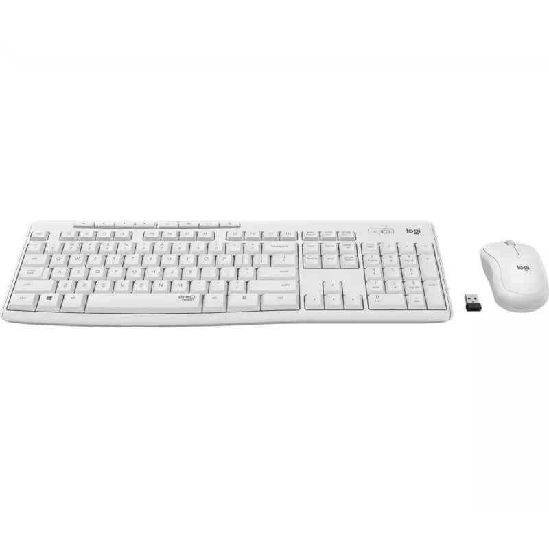 Juhtmeta klaviatuuri ja hiire komplekt Logitech MK295 Silent