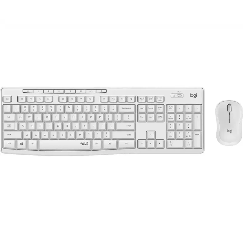 Juhtmeta klaviatuuri ja hiire komplekt Logitech MK295 Silent