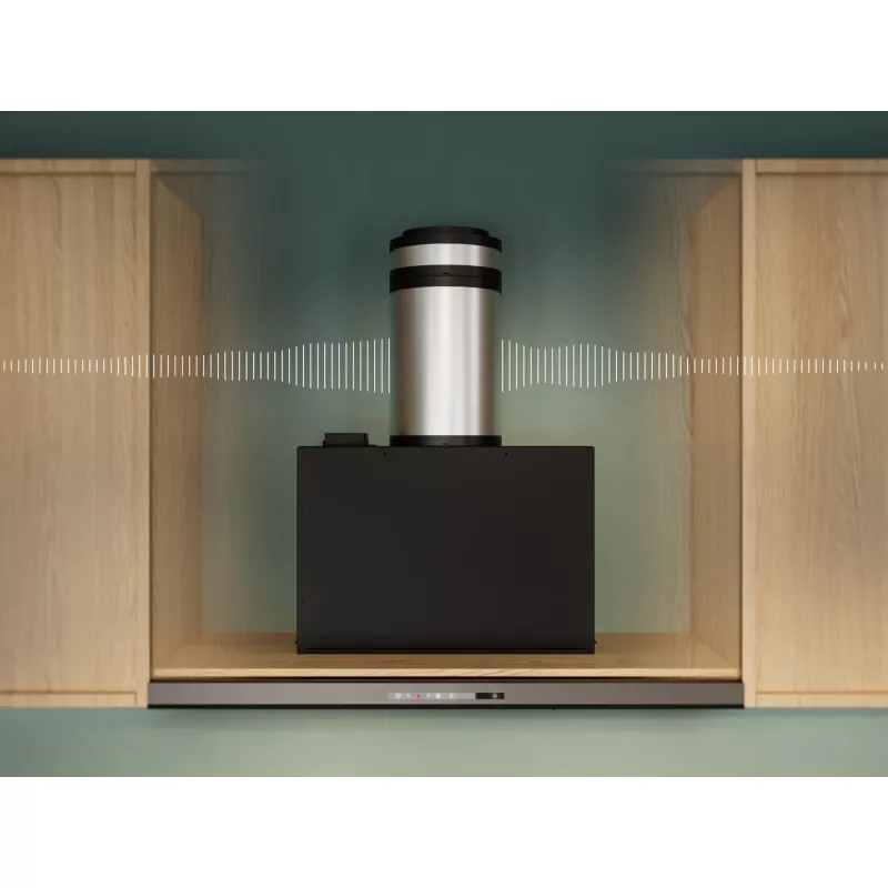 Pliidikubu pikendustoru Electrolux M8CKSL28 must roostevaba teras, Ø193 mm × K295 mm