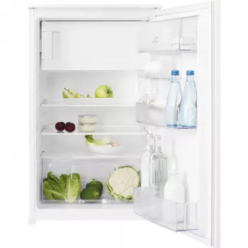 Sisseehitatav külmik Electrolux LFB2AE88S1 — 278 L, ülemine sügavkülm, 109 L külmik, valge, pööratav uks, 56 cm laius