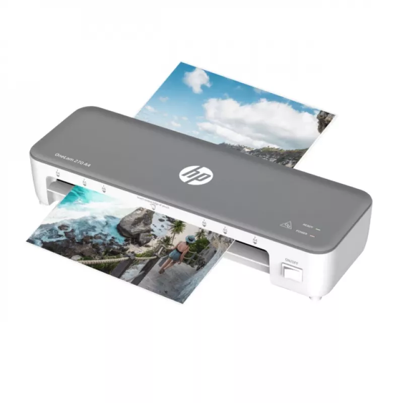 HP OneLam 270 A4 kuumlaminaator 270 mm/min Hall, Valge