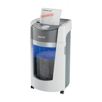 Leitz IQ OptiMax Office Micro Cut paberihundi turvatase P5 35L - valge